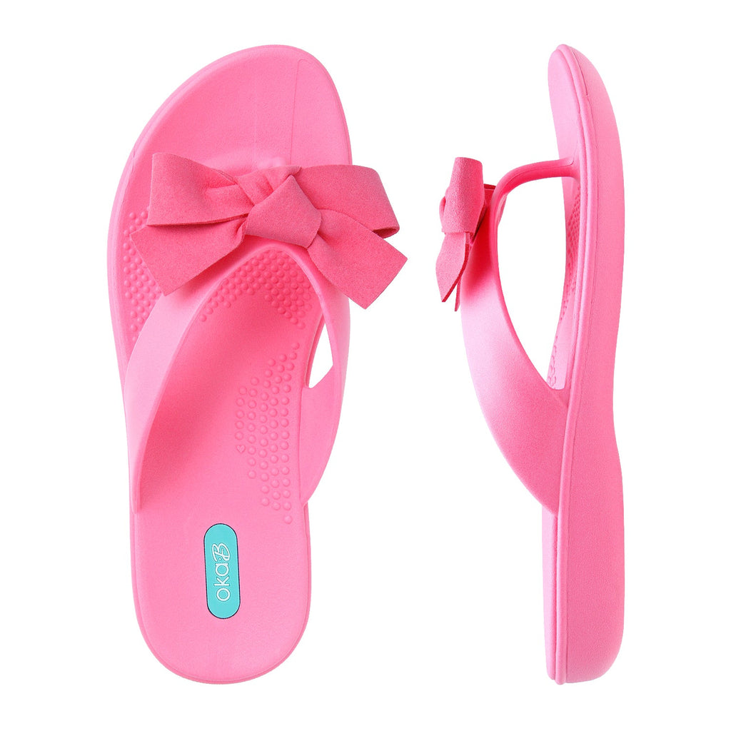 Kira Flip Flops - Princess Pink - Oka-B