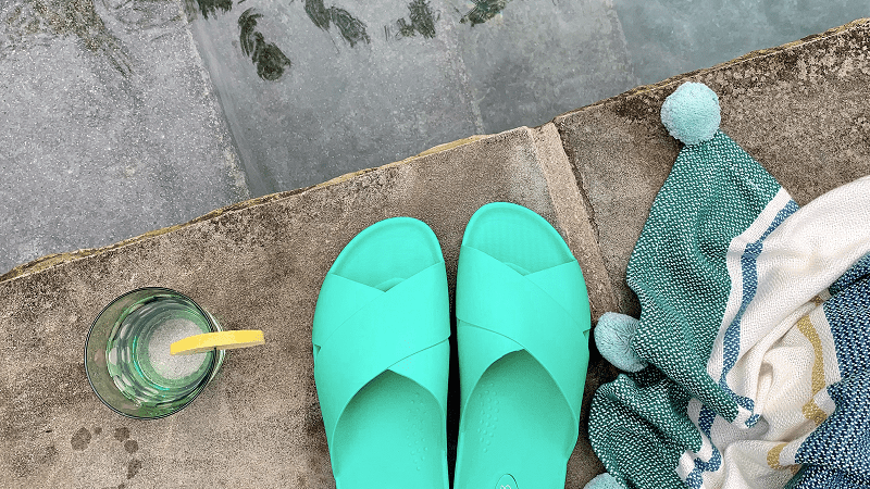 Maxwell | Comfortable Unisex Slide Sandals | Made in USA | Oka-B Shoes