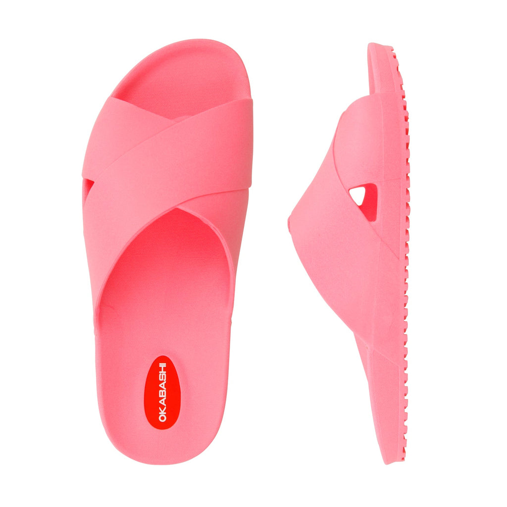 Maxwell Slide Sandals - Guava - Oka - B