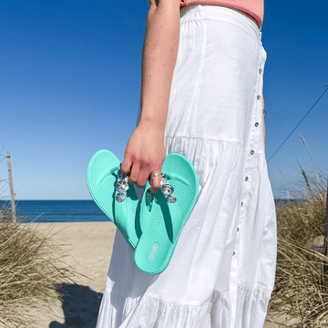 Mellita Flip Flops - Licorice - Oka - B