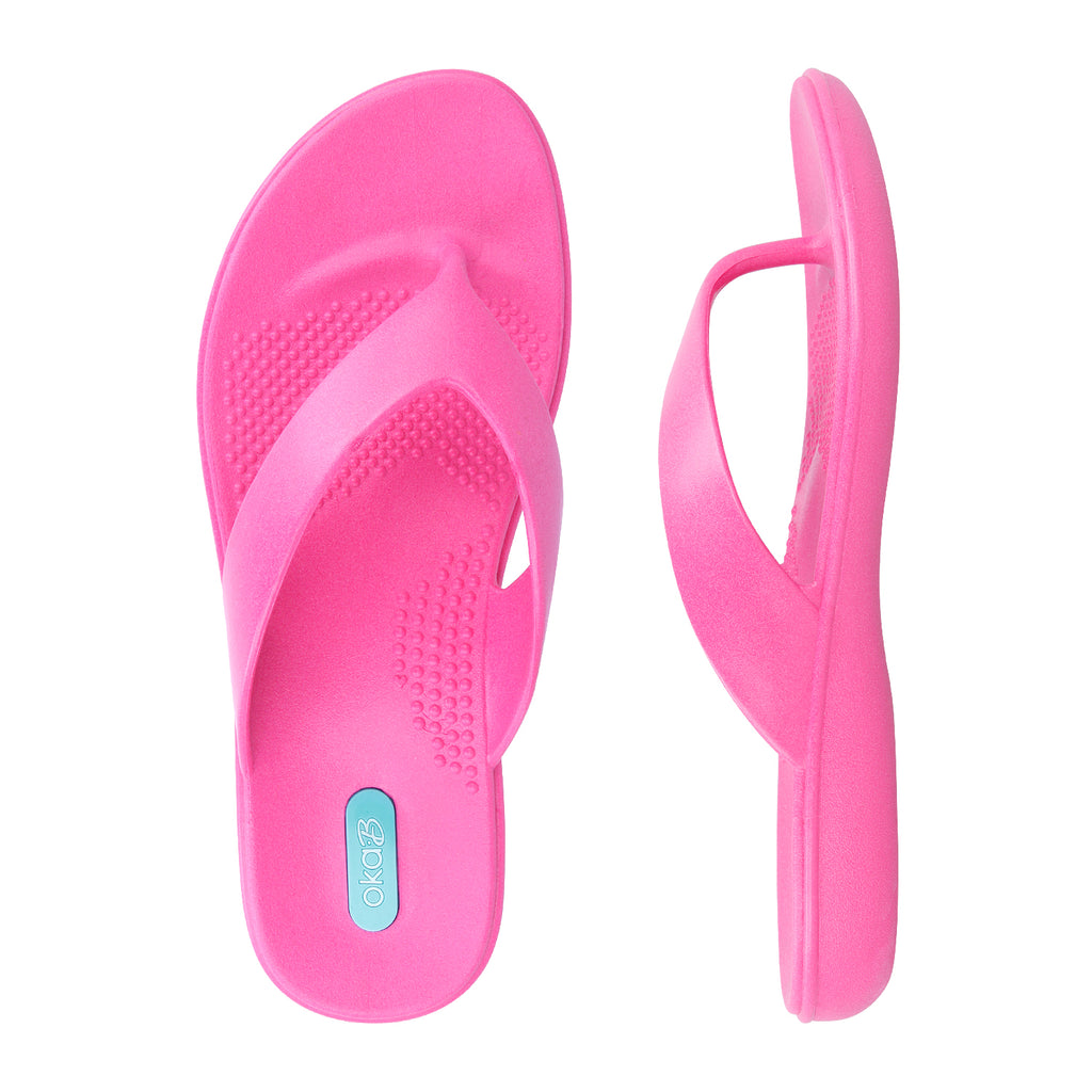 Elle Flip Flops - Sangria - Oka-B