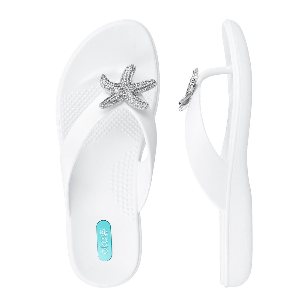 Livie Flip Flop - Salt - Oka-B