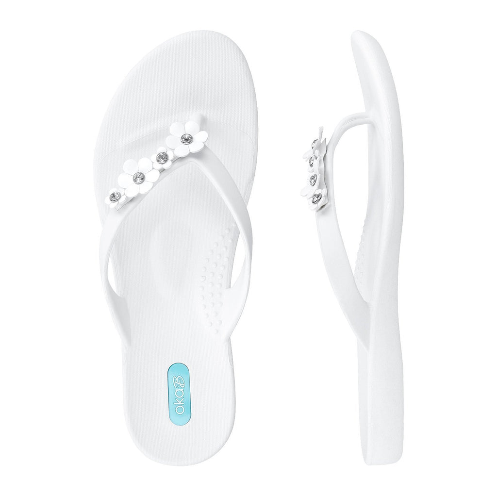 Loren Flip Flops - Salt - Oka-B