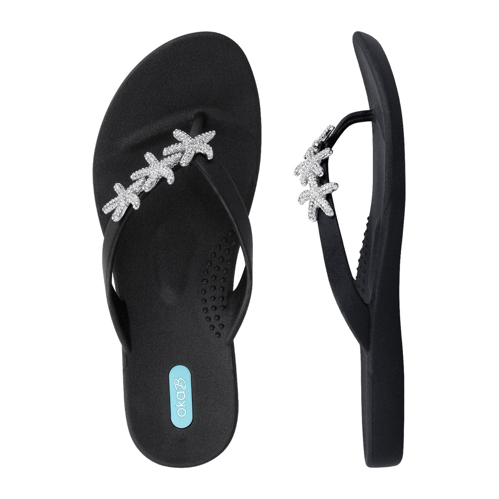 Ryann Flip Flop - Licorice - Oka-B