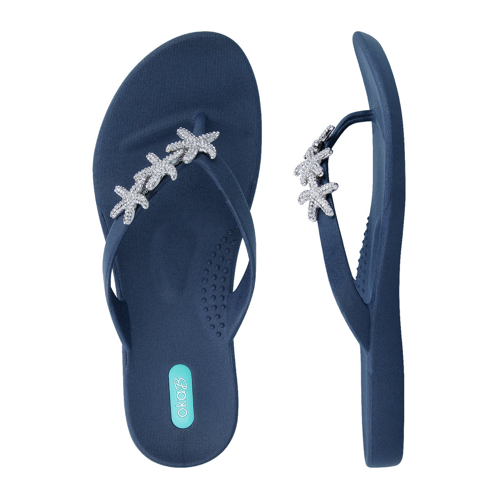 Ryann Flip Flop - Sapphire - Oka-B