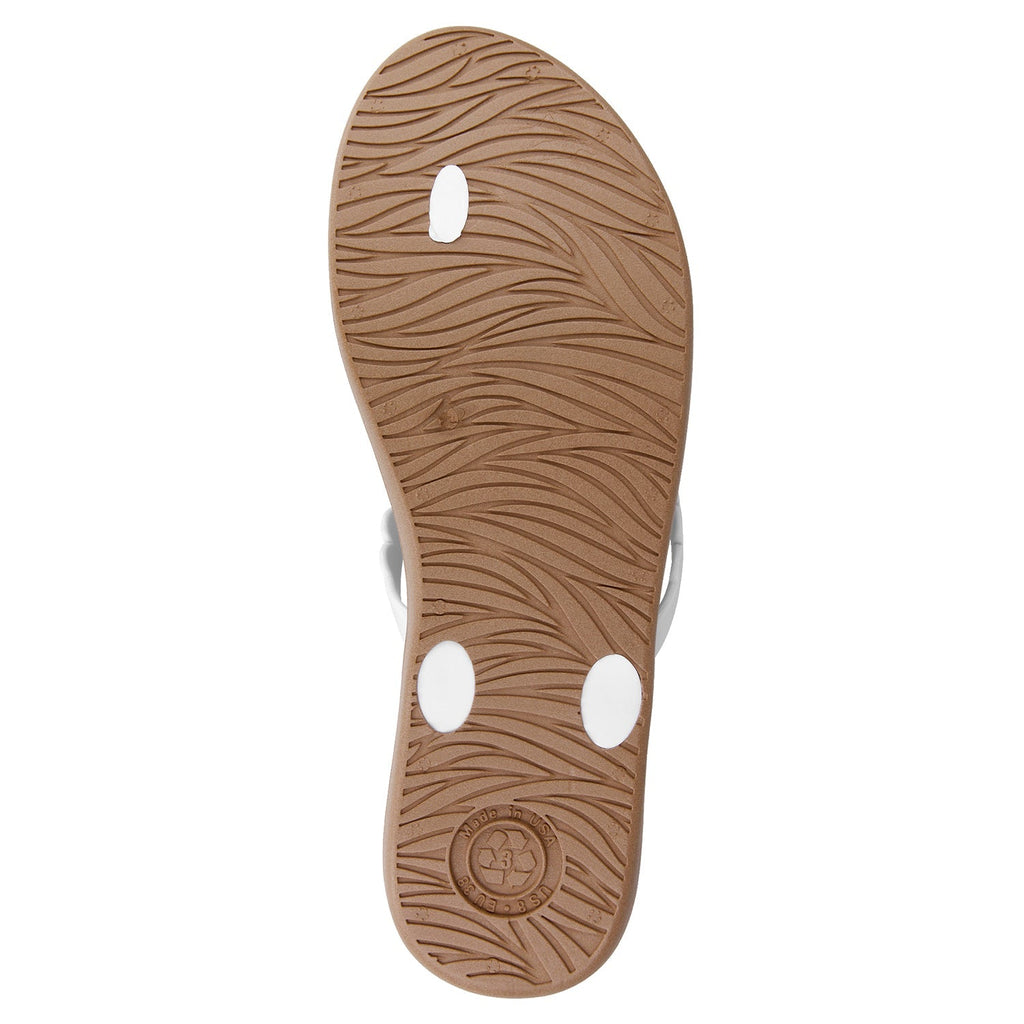 Bristol Flip Flops - Licorice/Pearl - Oka-B