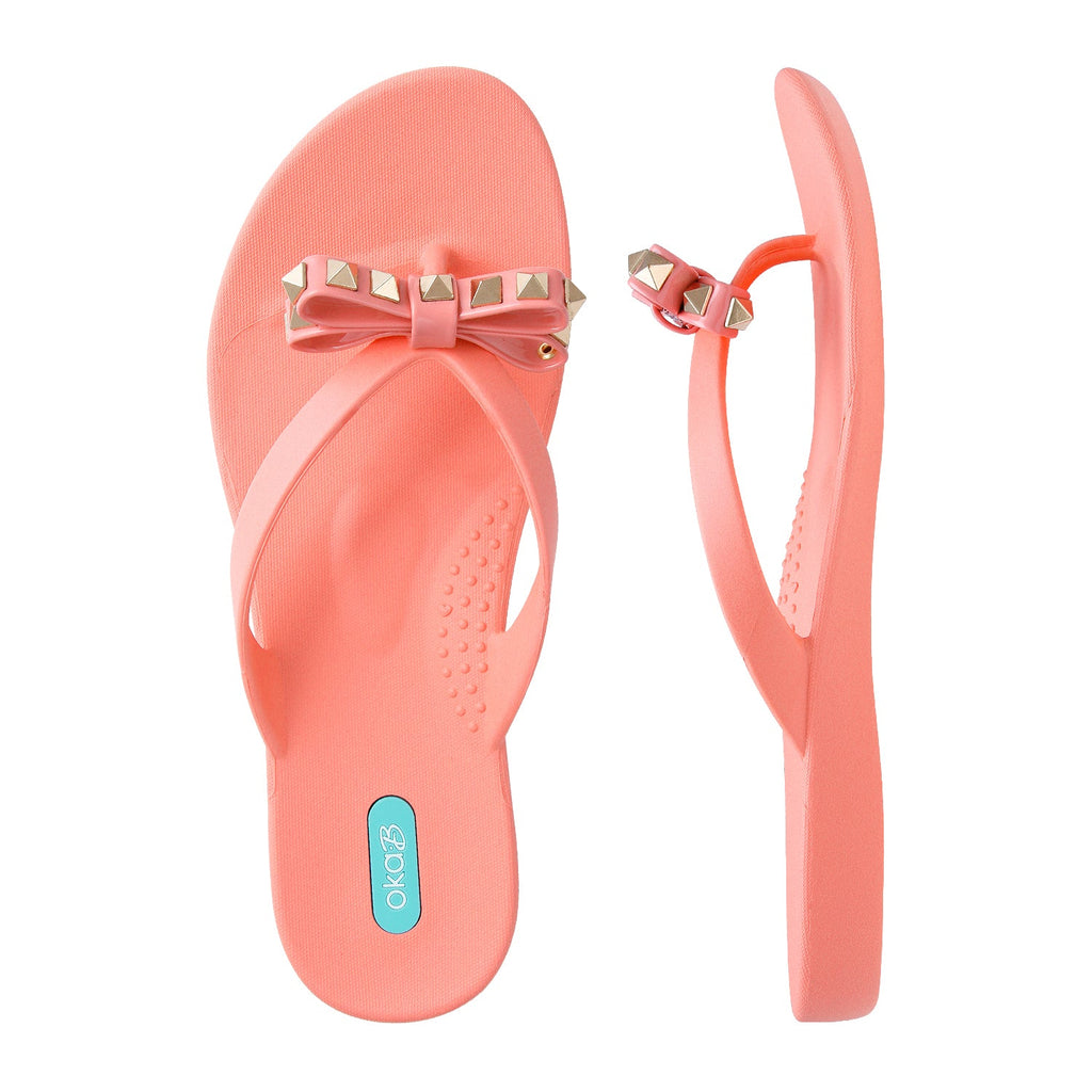 Chase Flip Flops - Coral - Oka-B