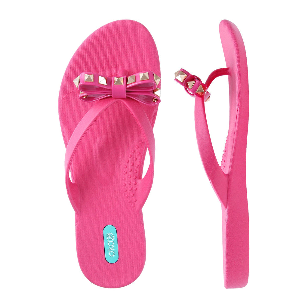 Chase Flip Flops - Popsicle Pink - Oka-B