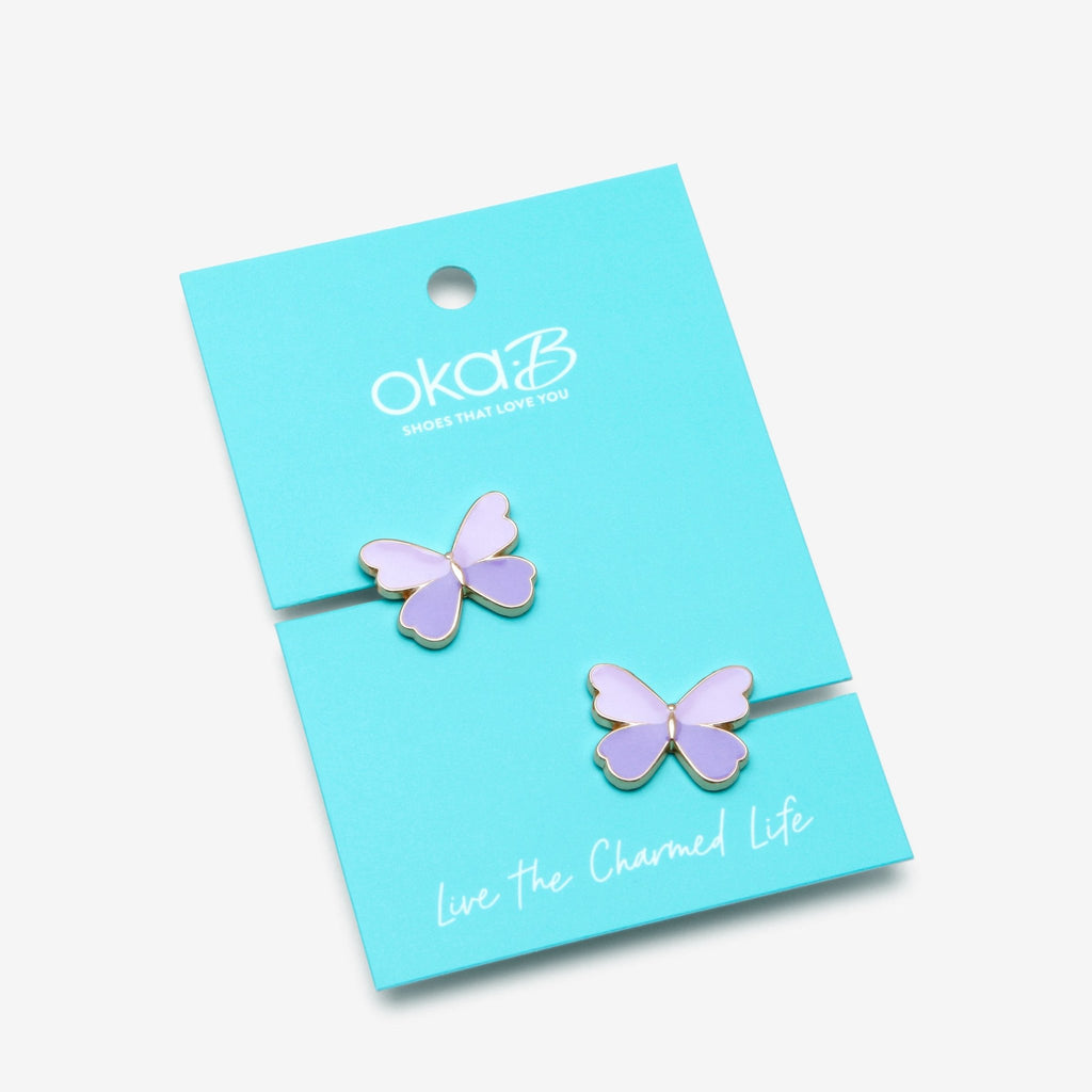 Extra Charm Sets - Purple Butterfly Set - Oka-B