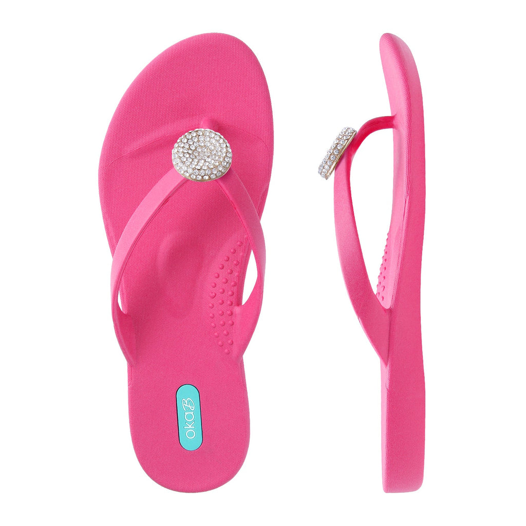 Lucky Flip Flops - Popsicle Pink - Oka-B